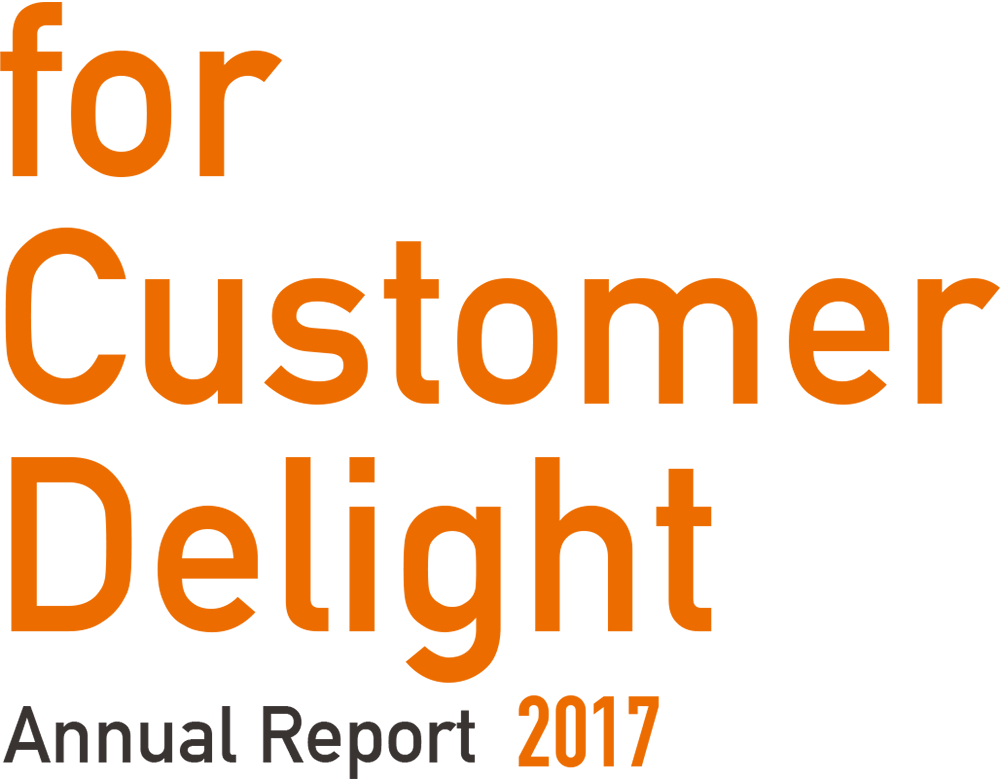 for Customer Delight Annual Report 2017